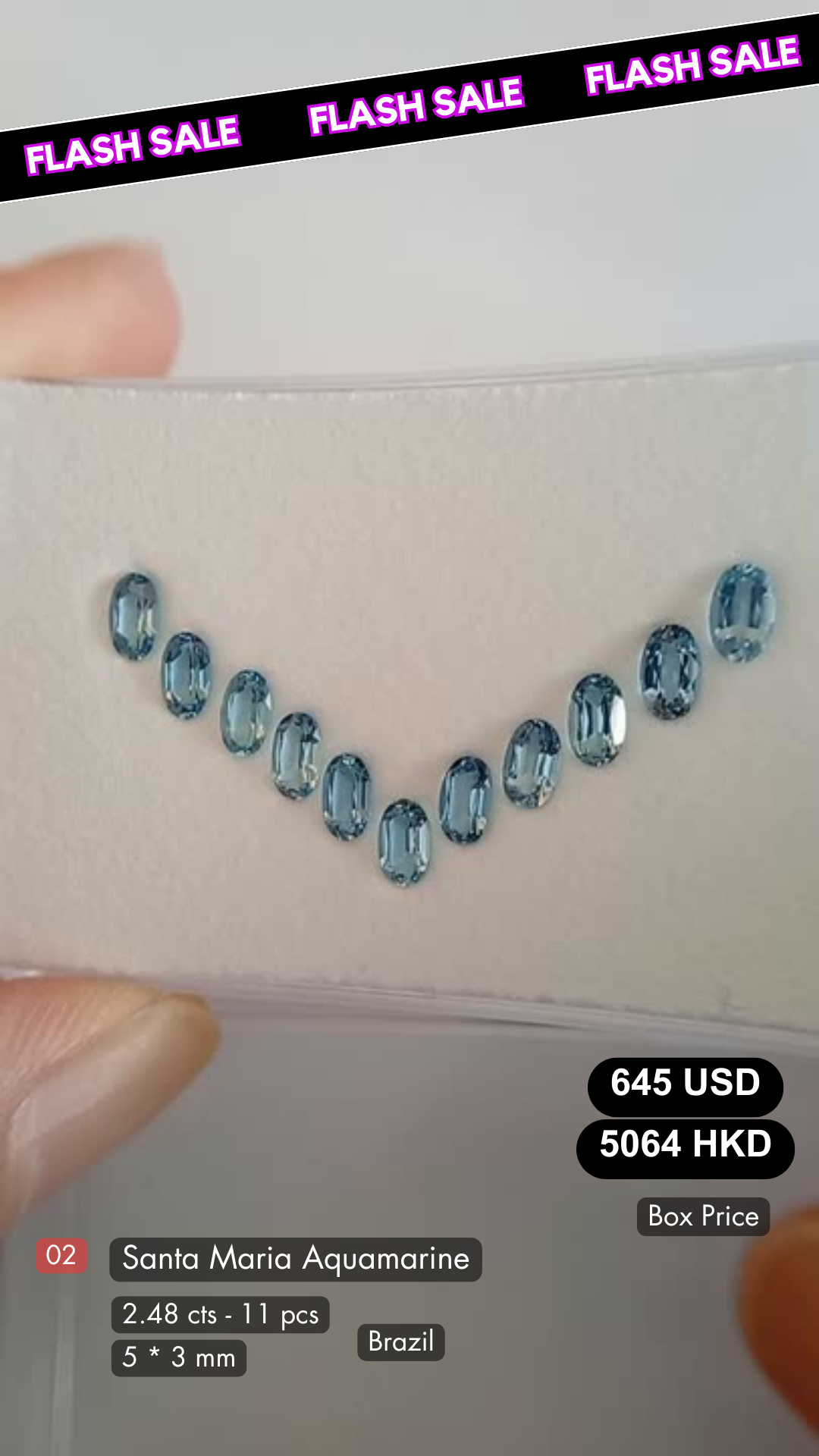 Santa Maria Aquamarine Deal (2.48 cts)