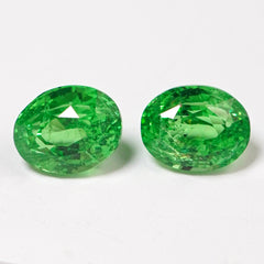 Vivid Green Tsavorite Pair (3.18 cts)