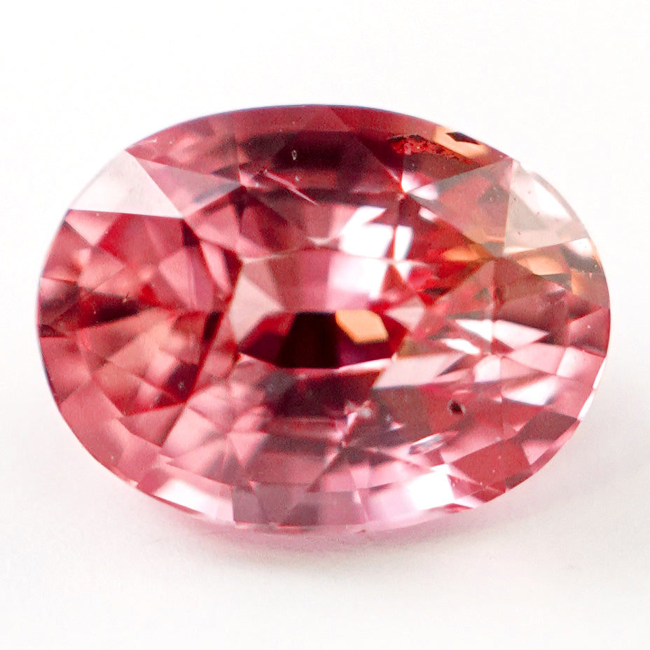 Vivid Orange-Pink Padparadscha Sapphire (1.01 cts)