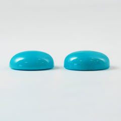 Sleeping Beauty Turquoise- Robin Egg Pair (3.80 Cts)