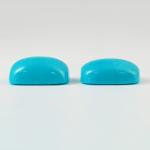 Sleeping Beauty Turquoise- Robin Egg Pair (6.40 Cts)