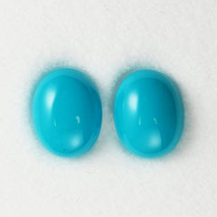 Sleeping Beauty Turquoise- Robin Egg Pair (3.90 Cts)