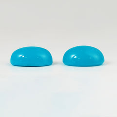 Sleeping Beauty Turquoise- Robin Egg Pair (3.90 Cts)