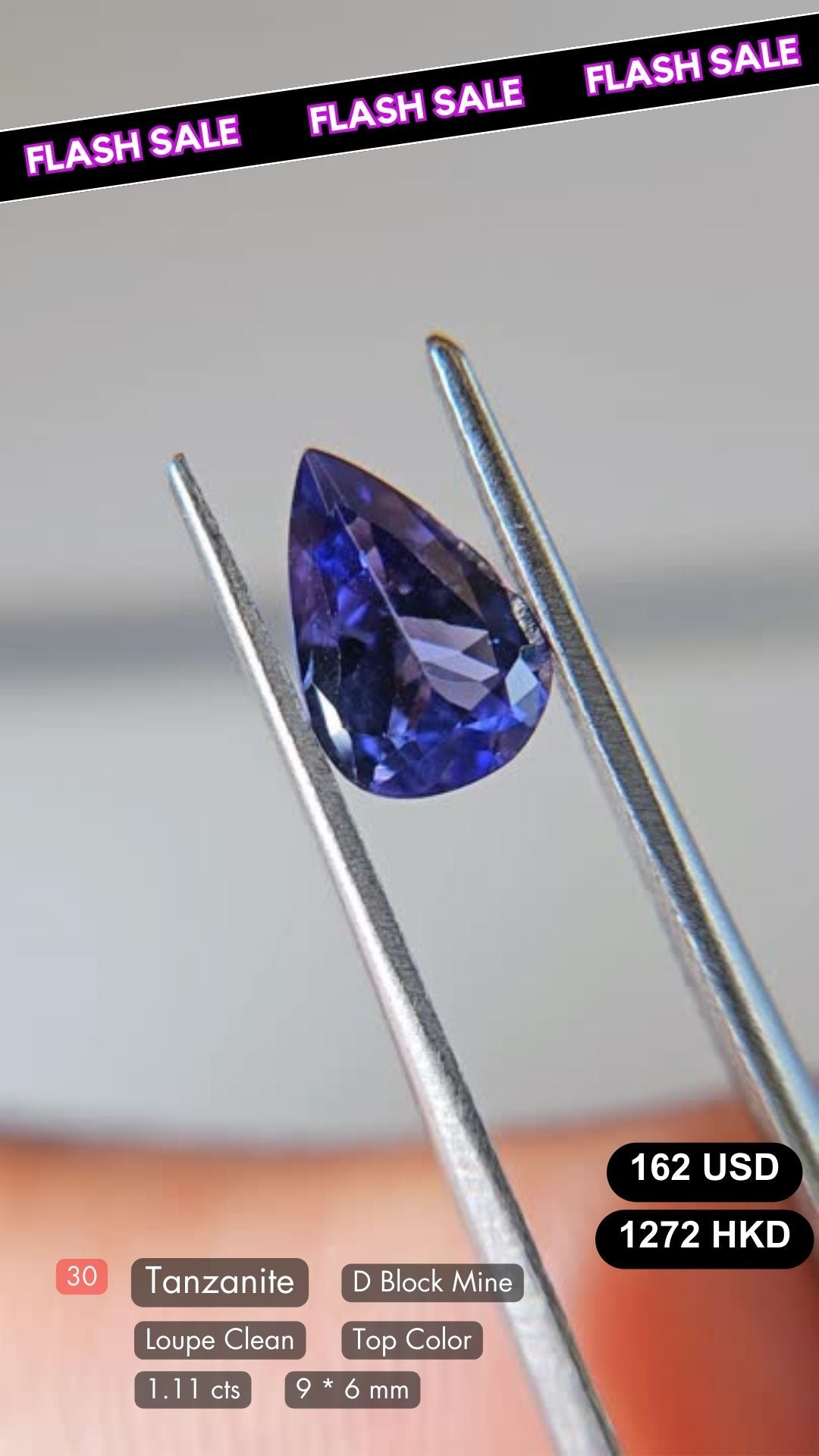 Tanzanite Deal (1.11 cts)