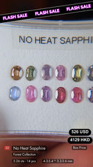 No Heat Sapphire Deal (5.26 cts)