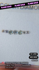 Natural Fancy Color Diamond Deal (0.28 cts)