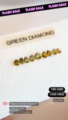 Natural Green Diamond Deal (0.66 cts)