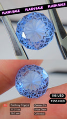 Fantasy Cut Topaz Deal (17.01 cts)