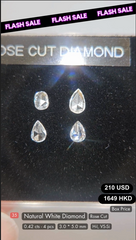 Natural White Diamond Deal (0.42 cts)