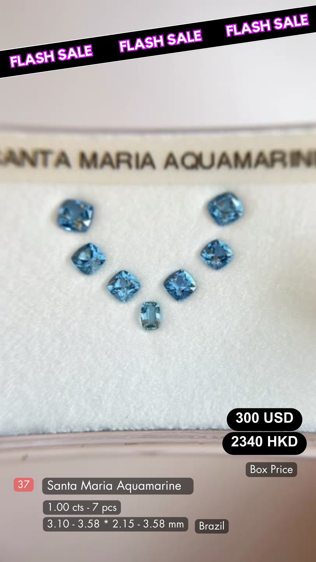 Santa Maria Aquamarine Deal (1.00 cts)