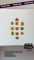 Natural Fancy Color Diamond Deal (1.07 cts)