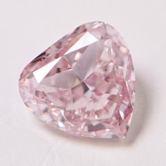Fancy Light Orangy Pink Diamond (0.18 cts)