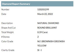 Natural Mix Color Diamond Deal (0.39 cts)