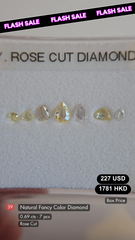 Natural Fancy Color Diamond Deal (0.69 cts)