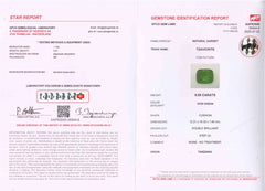 Natural Tsavorite ( 9.09 Cts)