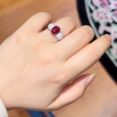 Ruby Cabochon Ring