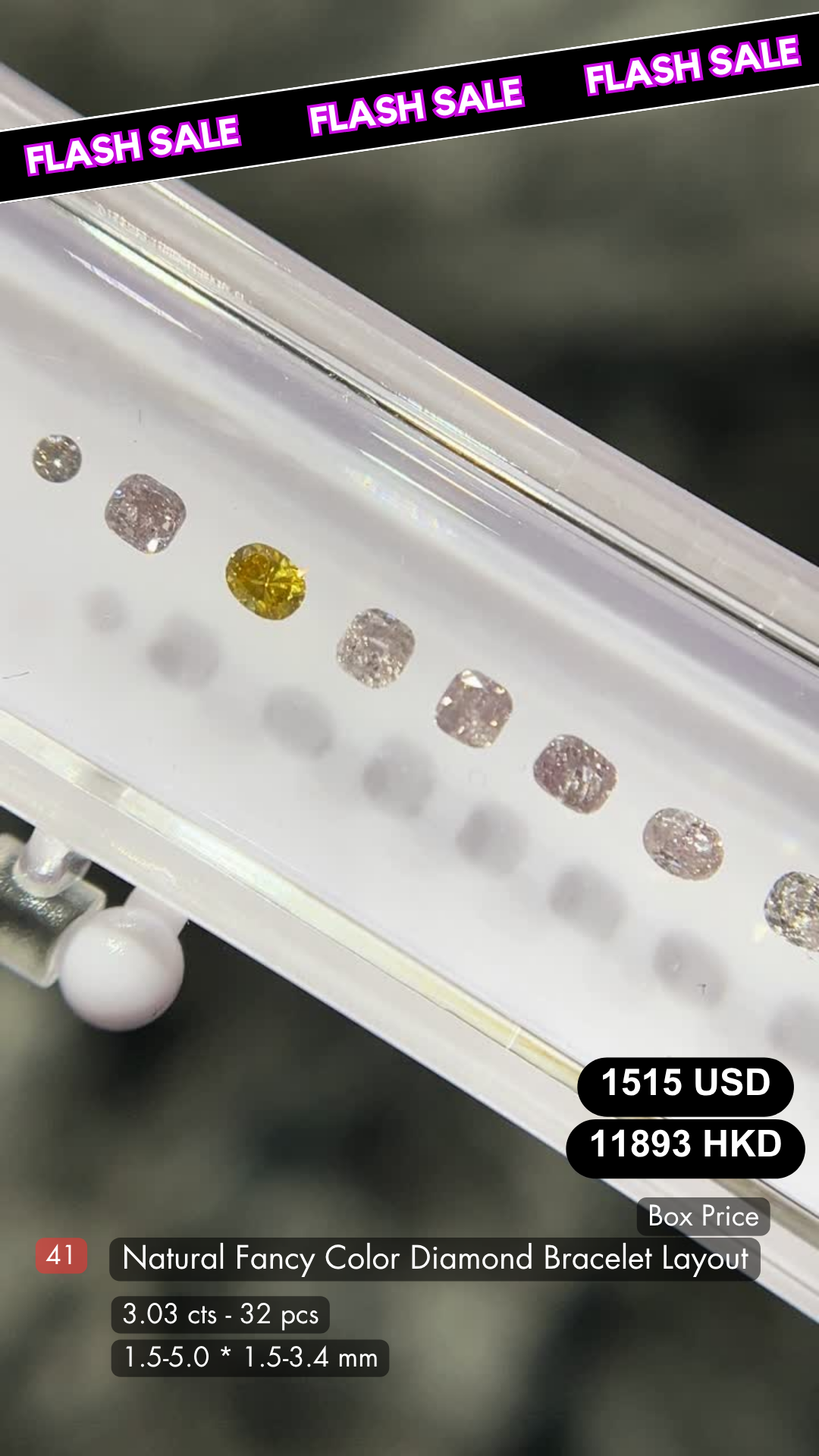 Natural Fancy Color Diamond Deal (3.03 cts)