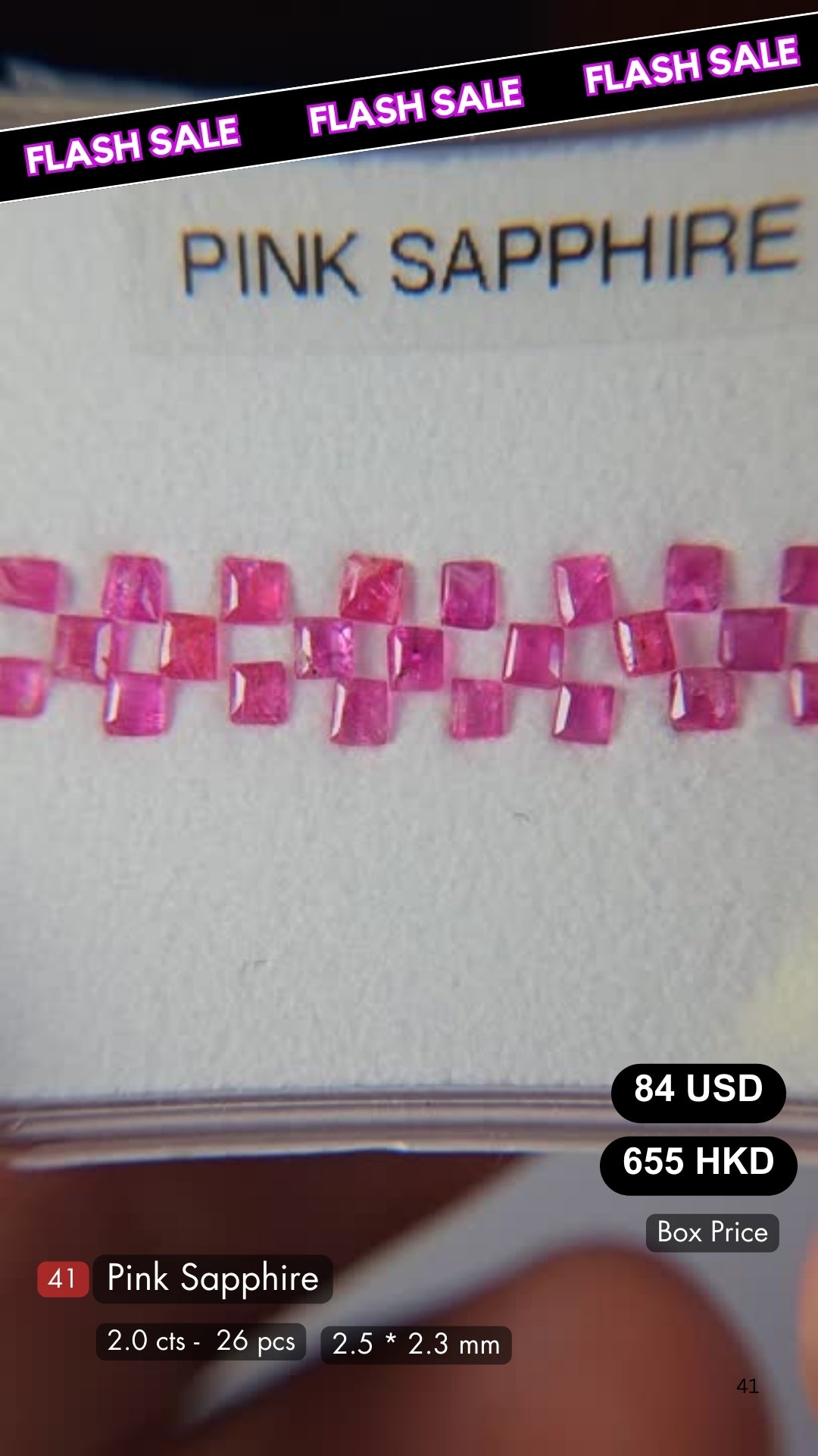 Pink Sapphire Deal (2.00 Cts)