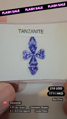 Natural Tanzanite Deal (3.97 cts)