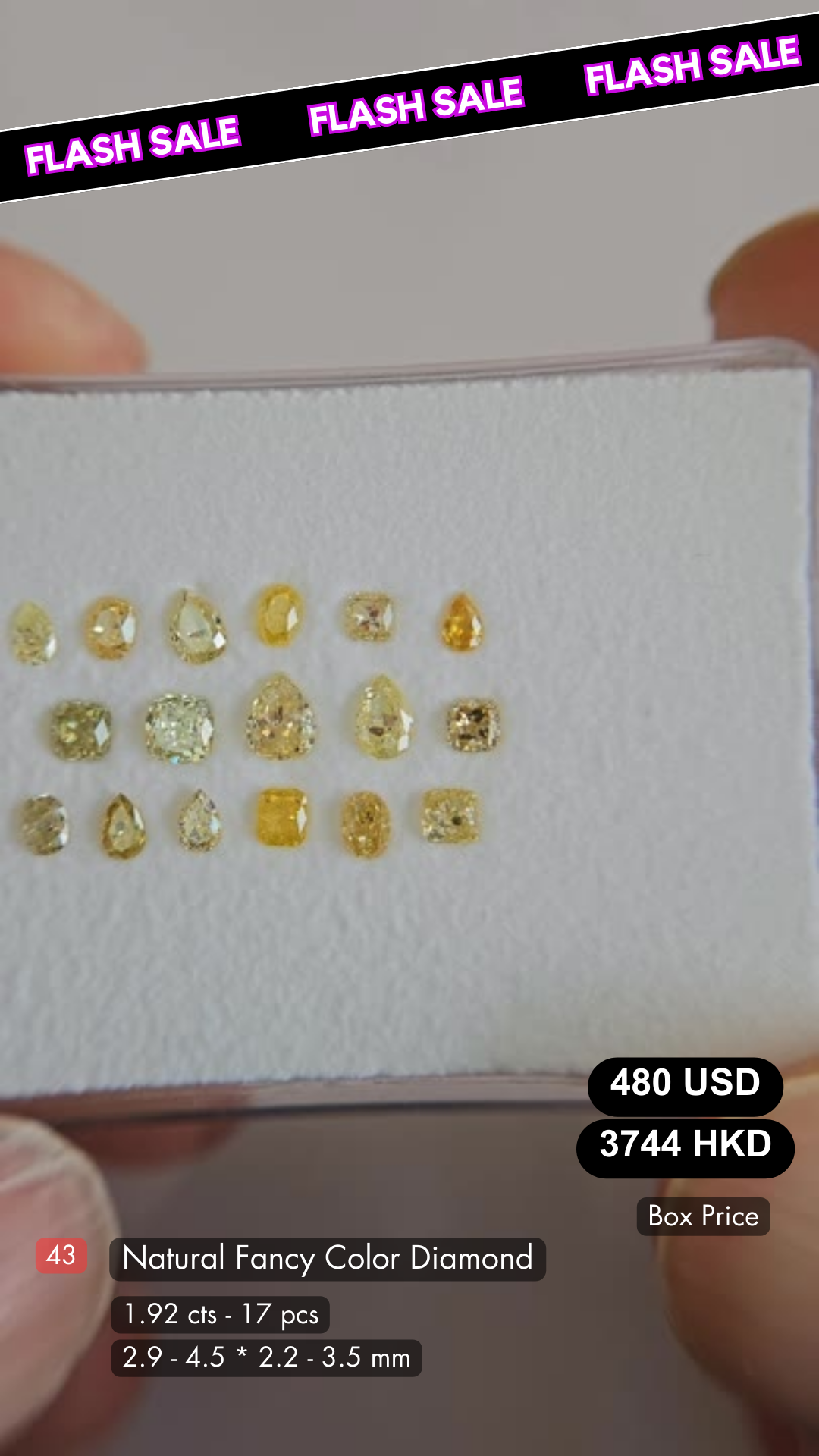 Natural Fancy Color Diamond Deal (1.92 cts)
