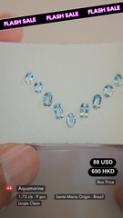 Santa Maria Aquamarine Deal (1.75 cts)