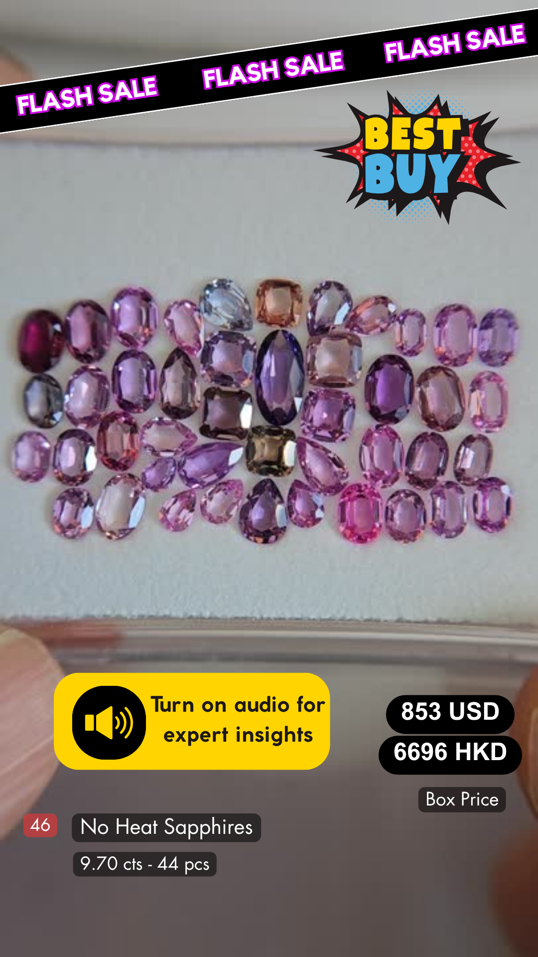 No Heat Sapphire Deal (9. 70 cts)