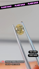 Natural Yellow Diamond Deal (0.36 cts)