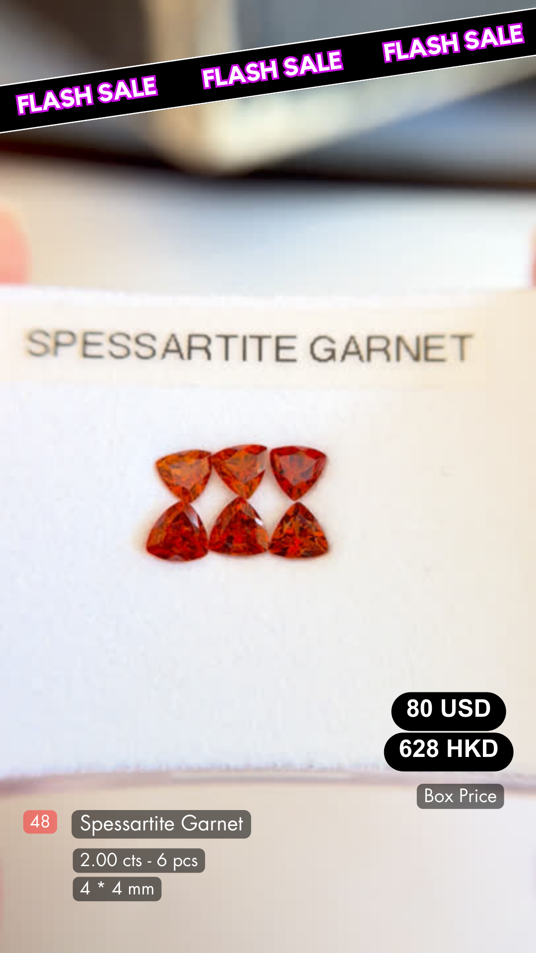 Spessartite Garnet Deal (2. 00 Cts)