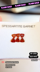 Spessartite Garnet Deal (2. 00 Cts)