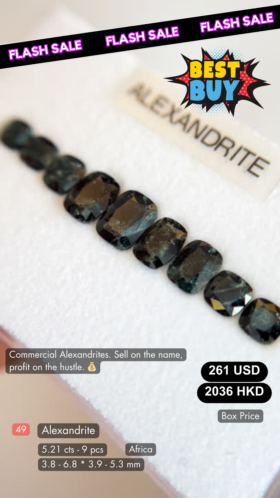 Alexandrite Deal (5.21 cts)