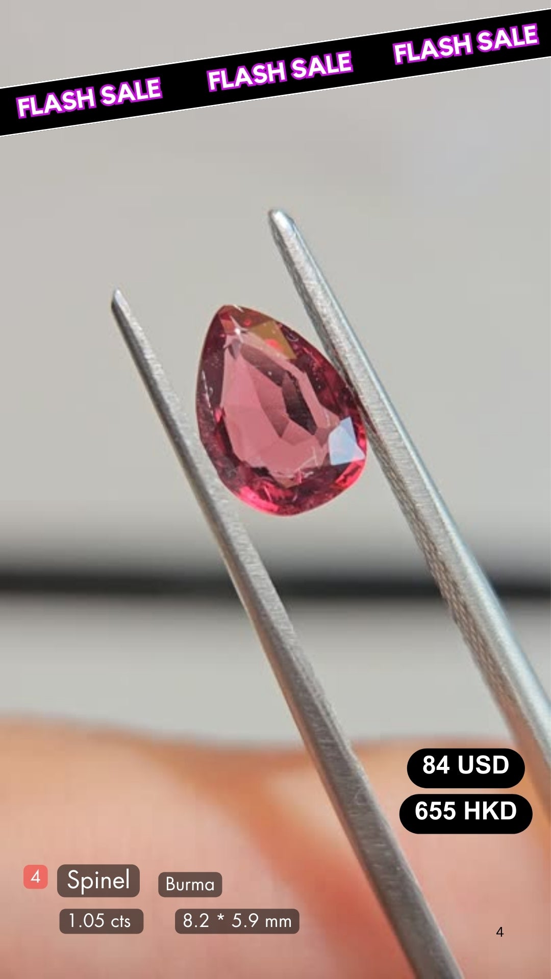 Natural Spinel Deal (1.05 cts)