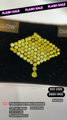 Natural Vivid Yellow Diamond Deal (2.67 cts)