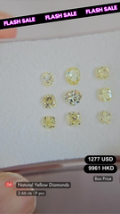 Natural Yellow Diamond Deal (2.66 cts)