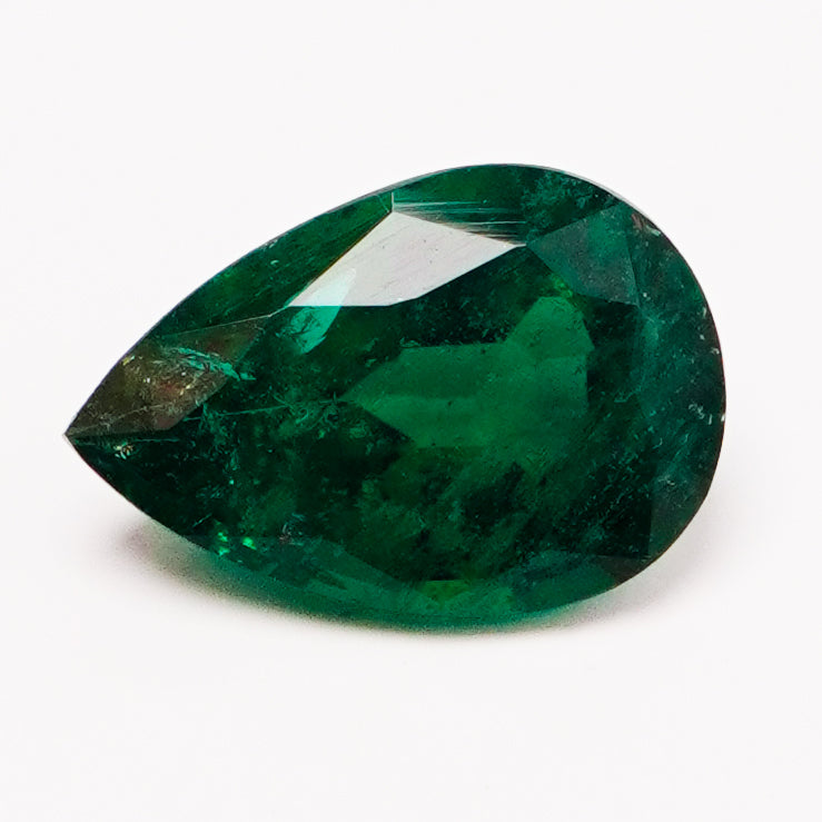 Vivid Green Zambian Emerald (0.94 cts)