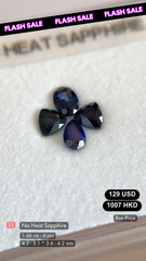 No Heat Sapphire Deal (1.66 cts)