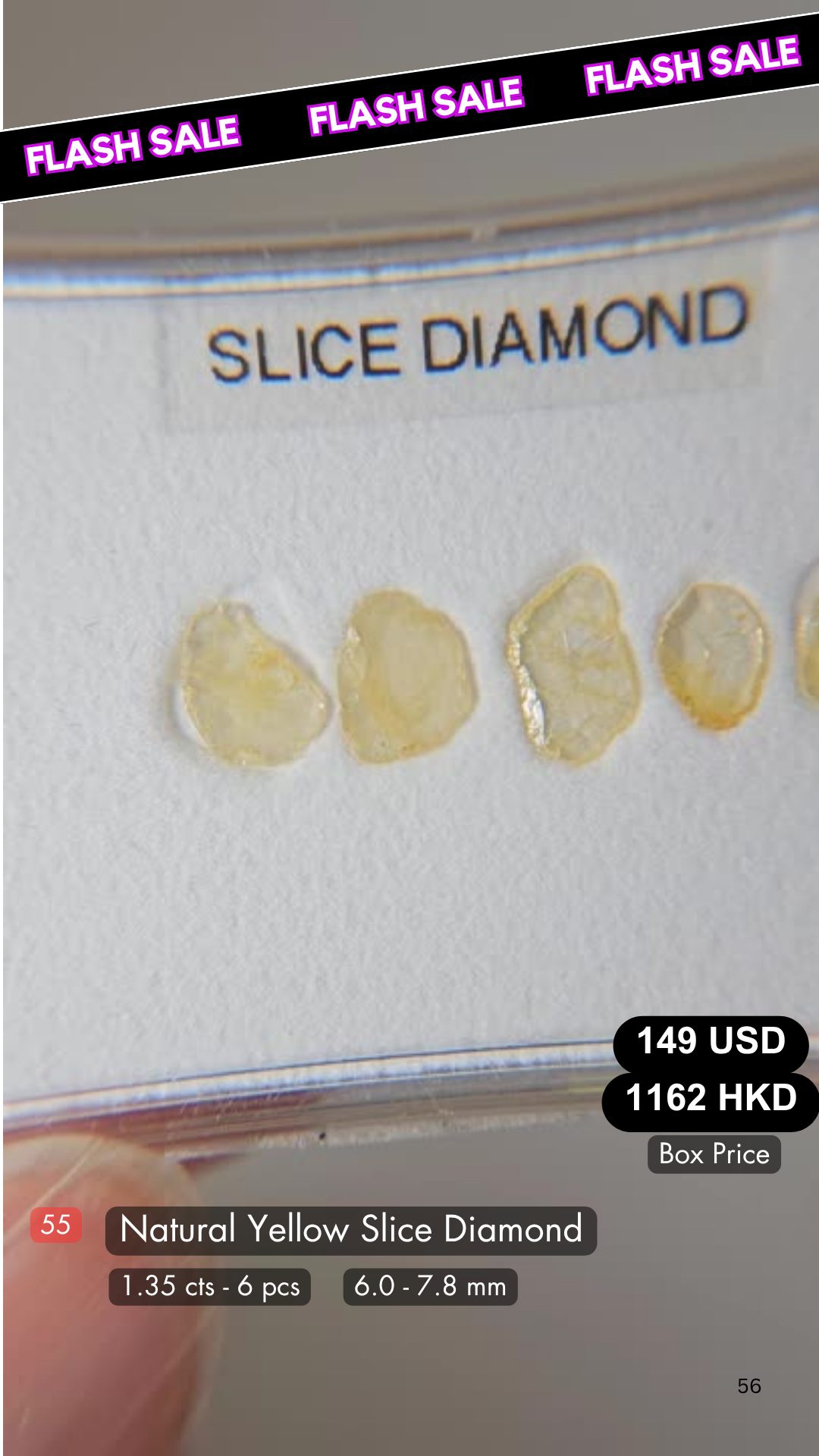 Natural Slice Diamond Deal (1.35 cts)