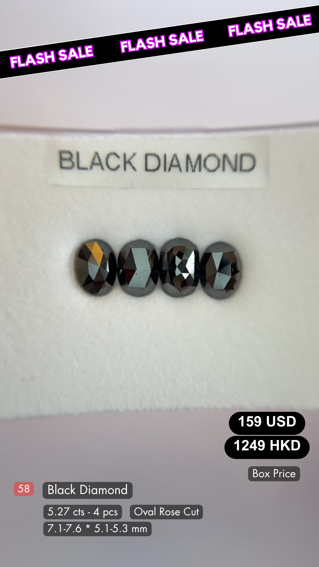 Black Diamond Deal (5.27 cts)