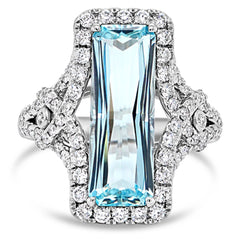 Aquamarine Ring