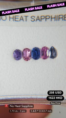 No Heat Sapphire (1.73 cts)