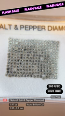 Natural Salt & Pepper Diamond Deal (1.97 cts)