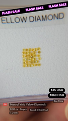 Fancy Yellow Diamond Deal (0.30 cts)