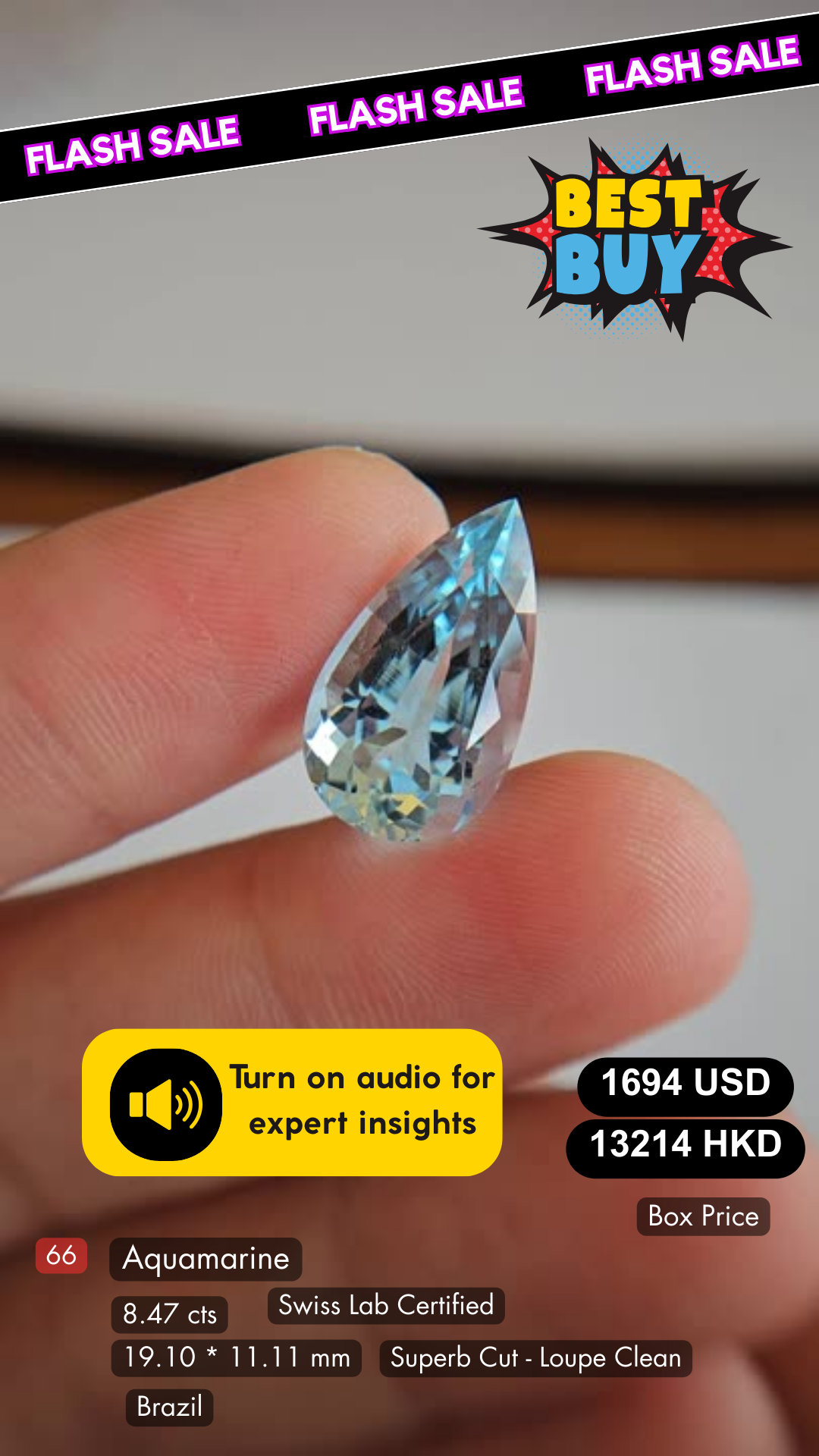 Aquamarine Deal (8.47 Cts)