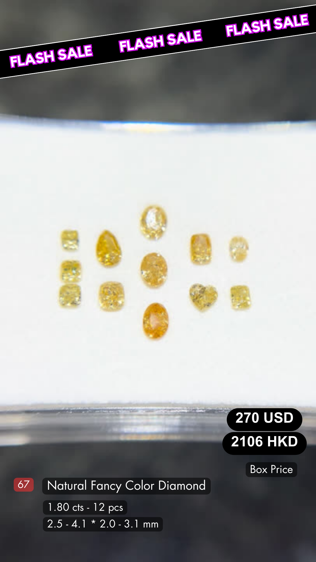 Fancy Color Diamond Deal (1.80 cts)