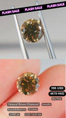 Natural Brown Diamond Deal (0.987 cts)