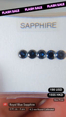 Royal Blue Sapphire Deal (2.91 cts)