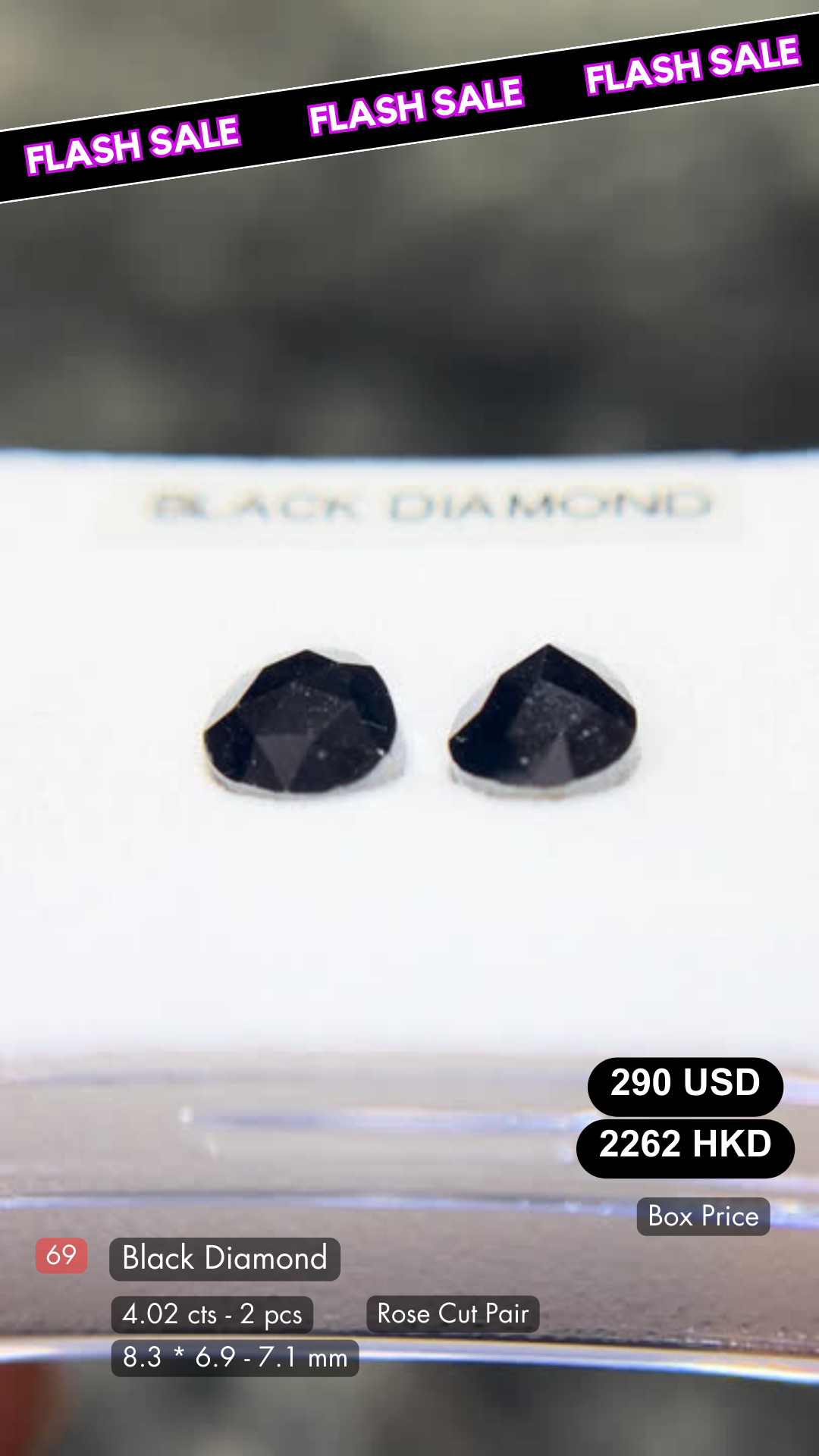 Black Diamond Deal (4.02 Cts)