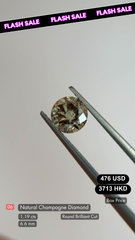 Natural Champagne Diamond Deal (1.19 cts)