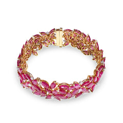 Marquise Ruby Bracelet