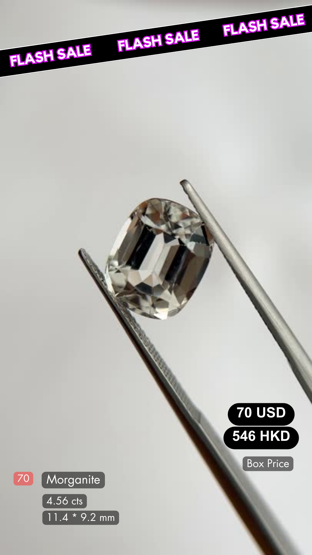Morganite Deal (4.56 cts)