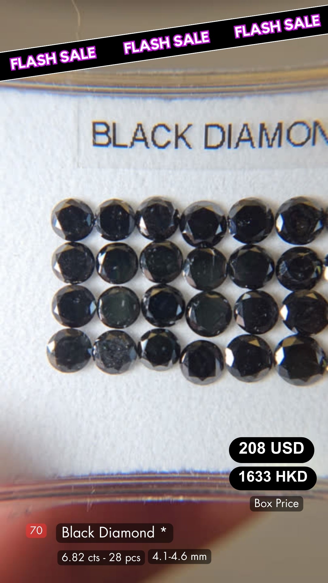 Black Diamond Deal (6.82 cts)